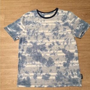 Punk Royal Blue Tie-Dye Kids Shirt